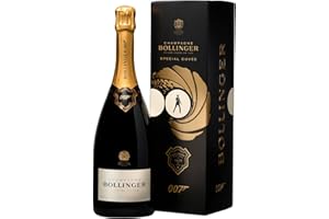 Bollinger Special Cuvee Non Vintage Champagne | Limited Edition James Bond Gift Box | 75cl