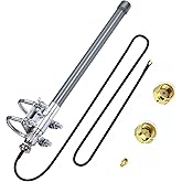 Bingfu 868 MHz Lora-Antenne, LoRaWAN-Antenne für den Außenbereich, Glasfaser, 3 dBi N-Stecker 50 Ohm, wasserdicht, für RAK HN