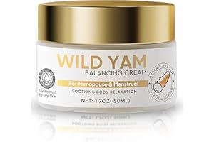ZKMAGIC Wild Yam Cream, Natural Plant-based Formula Wild Yam Cream for Hormone Balance, Peri Menopausal and Menopause Relief