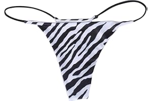 Briskorry Damen Unterhose Wäsche Dessous Slips Farbblock Tanga String Hose Leopardenmuster Schlüpfer Unterwäsche Ultra Soft Unterhosen Sehr Bequeme Panties
