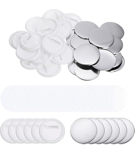 100 Kit Per Creare Badge 37mm - Fai Da Te Per Bambini E Eventi - Foto 5