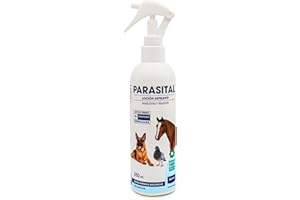 ZOTAL PARASITAL Loción Repelente para Mascotas - 250 ml - Protección Efectiva contra Insectos y Parásitos - Ingredientes Naturales