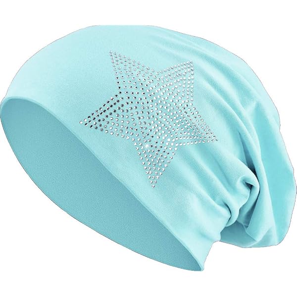 StyleBREAKER Cuffia Beanie Unisex Patchwork – Con Toppe A Stella, Fulmine, Cuore E Paillettes – Taglia Unica
