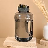 2200 ml Suluk 2.2 Litre - Kilitli Kapaklı Geniş Hacimli Matara (Yeşil)
