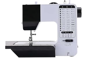 MNBVH Heavy Duty Portable Embroidery Machine, Multifunctional Industrial Sewing Machine With 38 Built-In Stitches, Extension Table & Night Light, Ideal For Beginners And Advanced - Professional Crafting Too