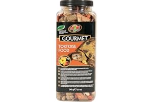 Zoo Med Gourmet Tortoise Food Natural with Added Vitamins and Minerals 13.5 oz
