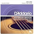 D'Addario EJ26 Phosphor Bronze Custom Light (.011-.052) Acoustic Guitar Strings