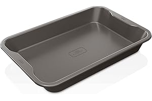 Ninja Foodi ZEROSTICK Roasting Tin 23cm x 33cm, Non-Stick, Long Lasting Heavy Duty, Roasting Tin made from Aluminised Steel, Grey B30613EUUK