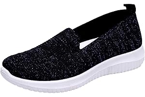 GENERISCH Zapatos de mujer Ancho H 38 Zapatos de mujer Calcetines de malla Zapatos Casual One Foot Wear Zapatos de mujer Transpirable Casual Zapatos Deportivos Zapatos Amarillos Mujer Alto