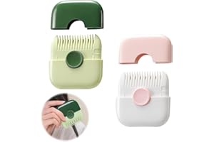 ChAusa 2 Stück Spliss Entferner Gerät, 2 in 1 Haarschneider, Spliss Haarschneider, Spliss Trimmer, Doppelseitiges Design, zum Schneiden und Stylen Von Dünner Werdendem Haar (Rosa+Grün)