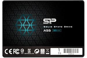 Silicon Power A55 SP001TBSS3A55S25 Wewnętrzny Dysk SSD, 1 TB, Czarny
