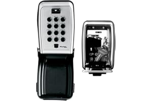Master Lock 5423EURD Cassaforte per chiavi, Medium, Montaggio a parete, Pulsante, Casseta di Sicurezza per Chiavi