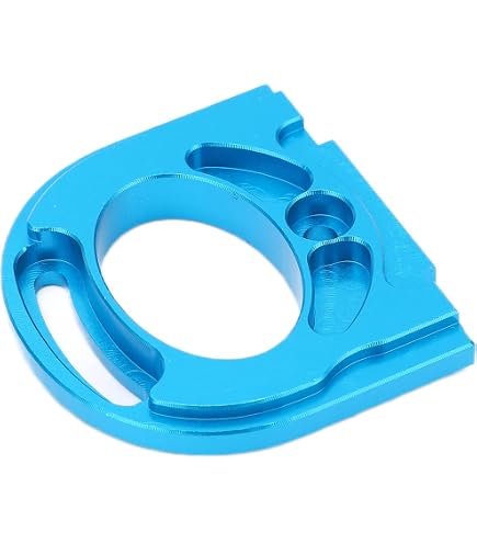 Supporto Motore RC Tbest In Metallo, Regolabile, Base Per Motori 540, 3650 E 3660, Colore Argento