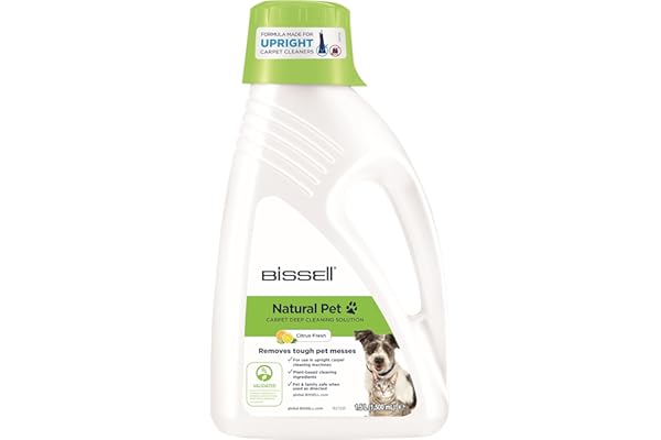 BISSELL® Natural Pet Carpet Deep Cleaning Solution 3242 | For Upright Deep Cleaning devices