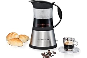 Rommelsbacher EKO 376/G - Cafetera de espresso manual, 0,3 l, 365 W, color gris