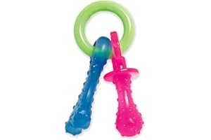 Nylabone - Teething Pacifier juguete para dentición de cachorros