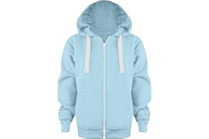 VUNCIO Sweatjacke Jungen mit Kapuze Sweatshirt Mit Reißverschluss Kapuzenpullover Kinder Jungen Zip up Hoodie Kapuzenjacke Langarm Pullover Hoody Kapuzenjacke Jungen Mädchen