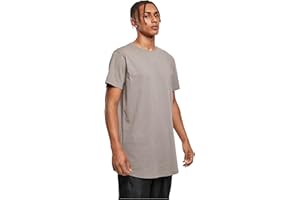 Urban Classics T-Shirt Long Homme T-Shirt Manches Courtes Noir Regular/Coupe Standard