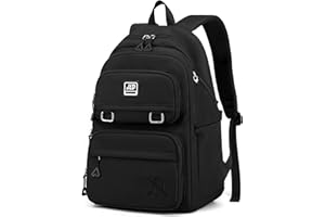 JANSBEN backpack womens mens waterproof School bags Primary Junior High University casual daypack rucksack large Multi-pocket 30L