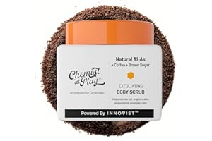 Chemist at Play Exfoliating Body Scrub For Removing Tan & Dead Skin Cells | Rough & Bumpy Skin, Tanned & Pigmented Skin | Coffee | 75g