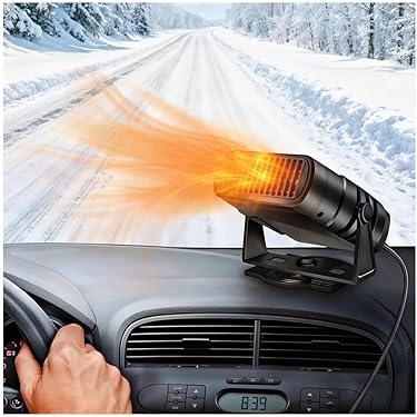 2 Chauffages De Voiture Pour Dégivrage Du Pare-brise, Chauffage Cinétique Avec Cellule Solaire