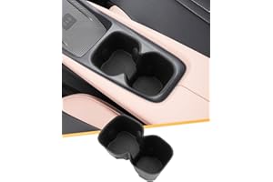 LFOTPP Compatible with BYD Dolphin Surf/Seagull 2025 2026 2027 Car Drink Holder, TPE Insert Water Cup Holder, Bottle Holder, Centre Console Cup Holder, Dolphin Surf EV Inner Accessories