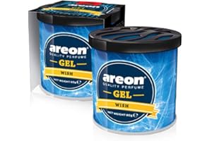 AREON ?el CAN samochodowy od?wie?acz powietrza, puszka zapachowa, zapach do pomieszcze?, od?wie?acz powietrza (Wish)