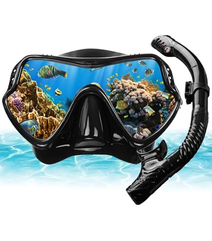 Masque de Plongée avec Tube Intex Reef Rider Bleu Masque de Plongée avec Tube Intex Reef Rider Bleu