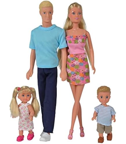 Simba Steffi Love Wochenende Für Die Familie – Puppenset Mit Steffi, Evi, Timmy & Baby, Ab 3 Jahren