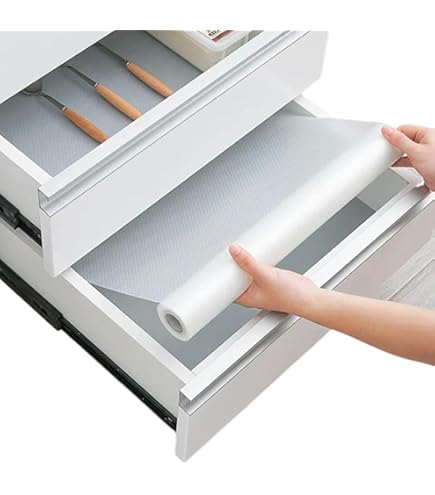 Rotolo Tappetino Per Cassetti Antiscivolo - 30x500 Cm Trasparente Non Adesivo - Foto 10