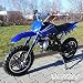 Produktbild Pocketbike 49cc Enduro Pocket Cross Bike Mini Motorrad Minibike Dirtbike (blau)