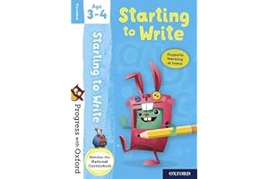 Progress with Oxford: Starting to Write Age 3-4 - Prepare for School with Essential English Skills: 1