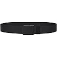 WedDecor Nylon Webbing Military-Style Belt, 1.5” Canvas Belt with Flip Plastic Buckle, Combat Webbing Belt for Cargo Pants, Tactical Belt for Military Wear, Outdoor Sports
