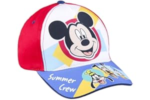 CERDÁ LIFE'S LITTLE MOMENTS Cerdà, Mickey Mouse, Cappello con Visiera,Cappello Ufficiale Disney,Taglia Unica Blu