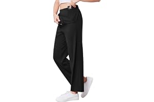 Deyeek Womens Easy Touch Tear Off Hip Post Surgery Pants 2-Sided Closure