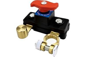 HINGTAI Car Battery Power Cut-Off Switch Breaker, Pure Copper Stable Transmission High Conductivity Disconnect Switch Smart