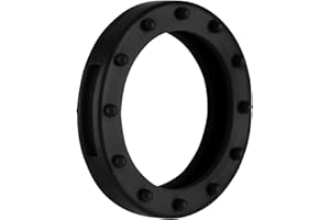 ‎VAN DEN HEUVEL van den Heuvel - Schlüsselkennringe (10 Stk.) für runde Schlüsselköpfe mit Standardgröße, Schlüsselring mit Tastzeichen, Schwarz