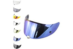 EvoParts Visiera Hj-26 per casco Hjc Rpha 70 - Rpha 11 pinlock ready e tear off ready (Blu)