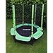 Produktbild TRAMPOLIN 140 CM KOMPLETT MIT SICHERHEITSNETZ GRÜN