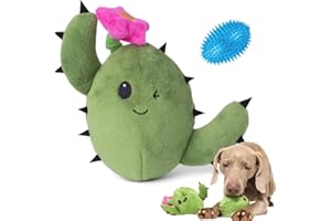 Barkbox Dog Squeak Toys | Long Lasting for Chewers | Durable Tug and Fetch Toys | Interactive Stuffed Plush Toys and Balls for Small/Medium/Large Dogs
