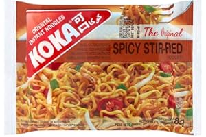 KOKA Oriental Noodles-All Flavours- Stir-Fried Noodles 85G(10 Packets)