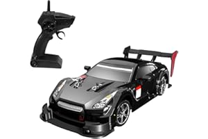 Goolsky RC Drift Car 1/16 RC Car 2,4 GHz 4WD 40km/h RC Race Car High Speed Kids Gift RTR Czarny