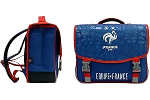 Equipe de FRANCE de football 203FFF203STD Cartable Enfant, Bleu, Taille Unique