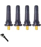100 Valve Stem Cores - TPMS Tire Pressure Sensor Cores - Nickel Plated