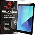 TECHGEAR Screen Protector for Galaxy Tab S3 9.7 Inch (SM-T820 Series) - GLASS Edition Genuine Tempered Glass Screen Protector Guard Cover