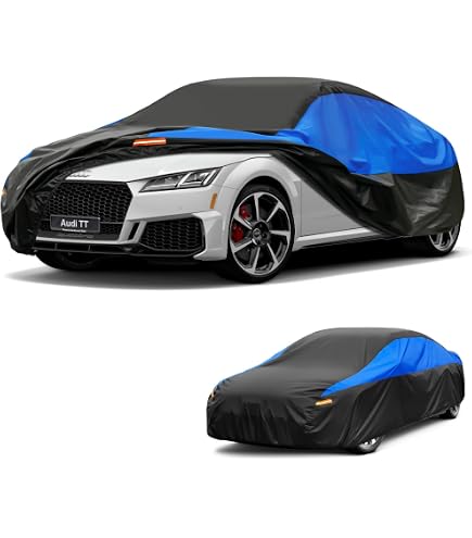 Copertura Per Audi A4 2015 2024 Telo Copriauto, Kayme SUV Copertura Per Auto Impermeabile, Compatibile Con Audi Q8 (2018-2023), Anti UV Anti Vento Antipolvere A 7 Strati Con Cerniera E In Cotone - 6