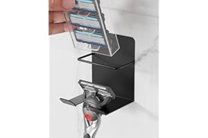 pickpiff 1 gancho para maquinilla de afeitar con soporte para cuchillas