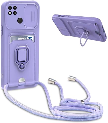 Custodia Con Collana Per Xiaomi Redmi Note 11/11S – Cuore E Laccetto, TPU Antiurto, Regalo