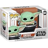 Funko Pop! Vinyl: Star Wars: The Mandalorian S9 - Grogu (The Child, Baby Yoda) - (Grogu (The Child, Baby Yoda), Baby Yoda) - 