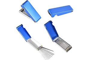 DODUOS Guitar Nut Files Set Guitar Bridge Saddle Nut Files Guitar Bridge Saddle File Saddle Nut Files Guitar File Set Metal for Electric Acoustic Guitar Ukulele Bass Guitar Banjo Mandolin Guitar Repair Kit